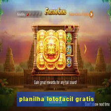 planilha lotofacil gratis